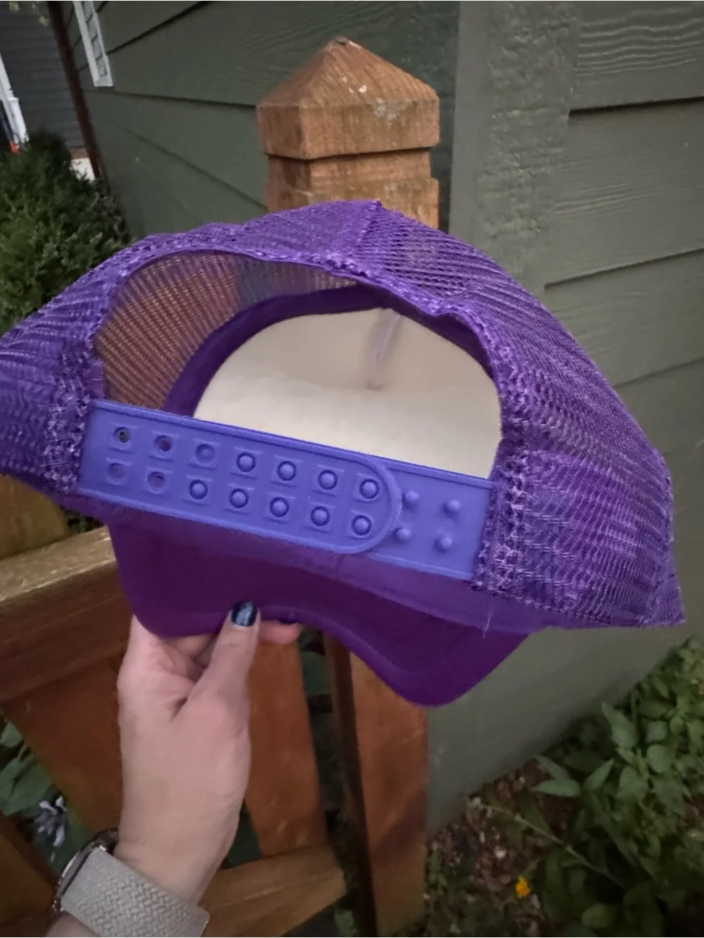 90s2K Café Purple Trucker Hat